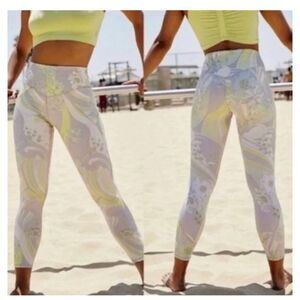 COPY - Free People Movement Wave Crush Lime Leggings size small
